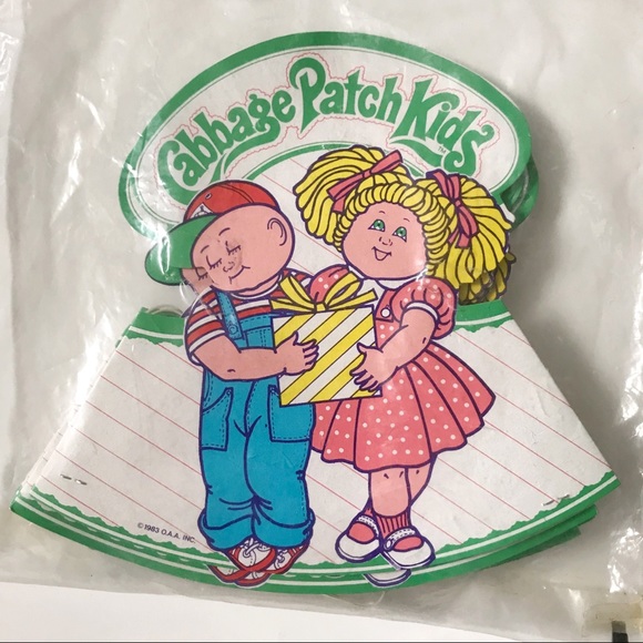 Vintage Cabbage Patch Kids Party Hats - Picture 4 of 4